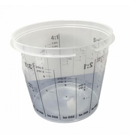 PLASTIC PAINT MIXING CUP 1.2LT
